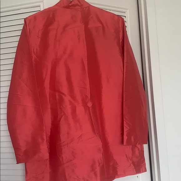 Victor costa occasion 💯 silk blouse size m - Picture 7 of 9